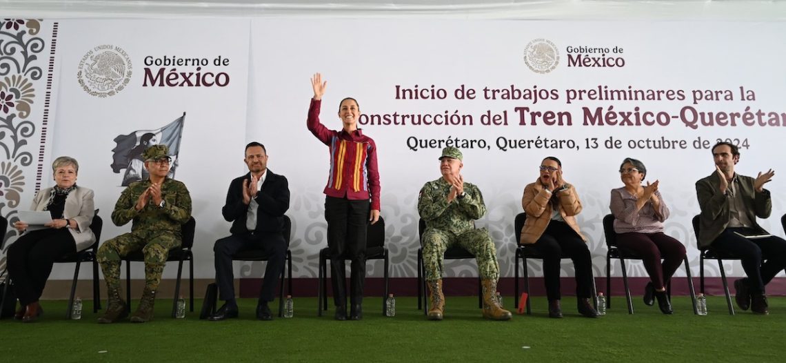 Sheinbaum encabeza trabajos preliminares del Tren México-Querétaro