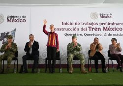Sheinbaum encabeza trabajos preliminares del Tren México-Querétaro