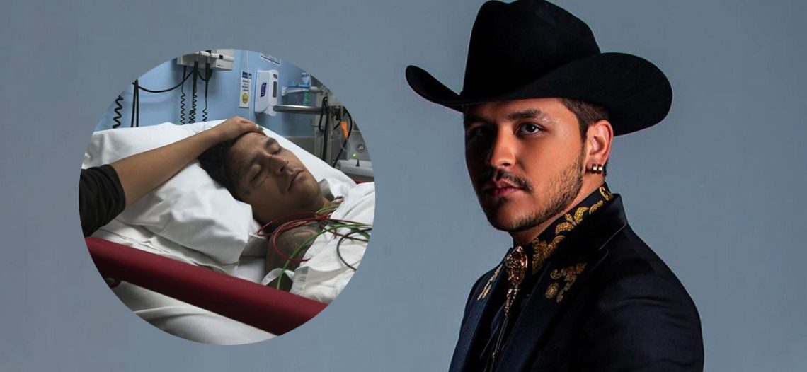 Christian Nodal es hospitalizado de emergencia; pospone concierto
