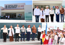 Participa doctora Karla Córdova González en la inauguración del nuevo Hospital IMSS Bienestar Vícam.