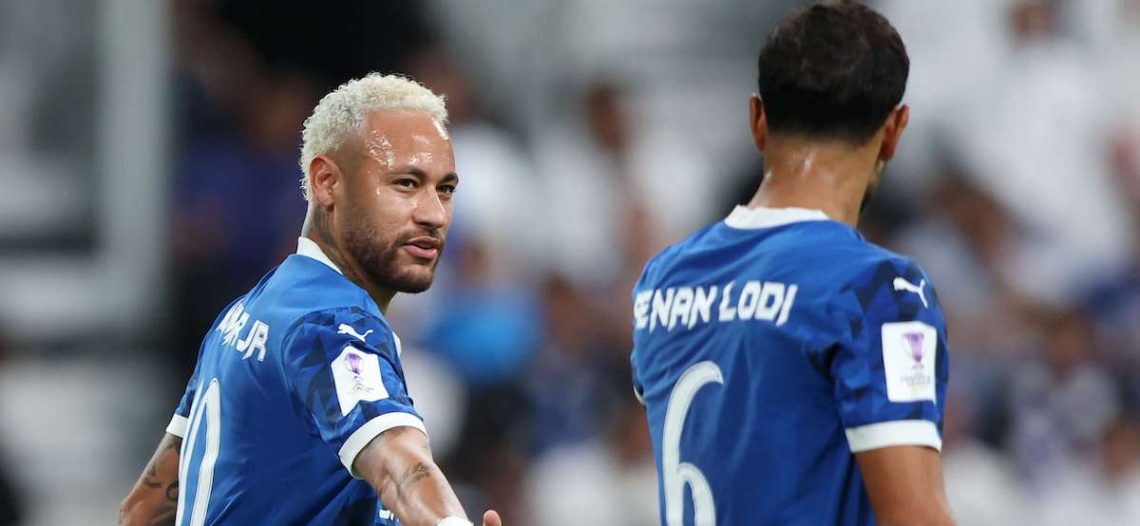 Neymar vuelve a lesionarse con Al Hilal; no completó ni 30 minutos