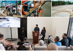 Anuncia Ayuntamiento de Guaymas avance en obras públicas.