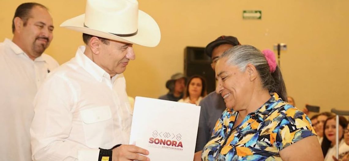 Gobernador Alfonso Durazo disminuye la pobreza en Sonora