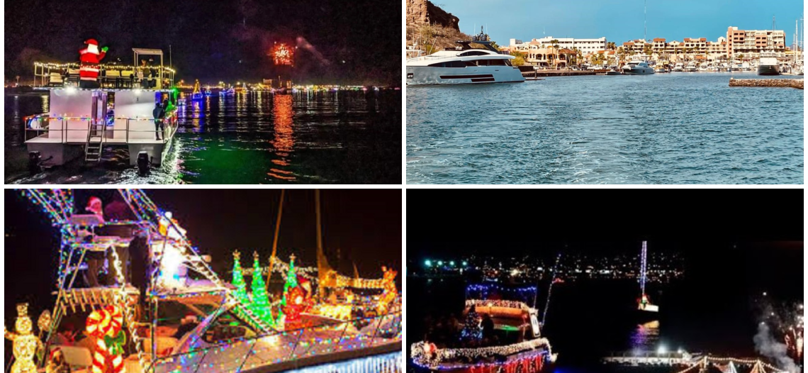 El desfile de yates iluminará de nuevo aguas de San Carlos