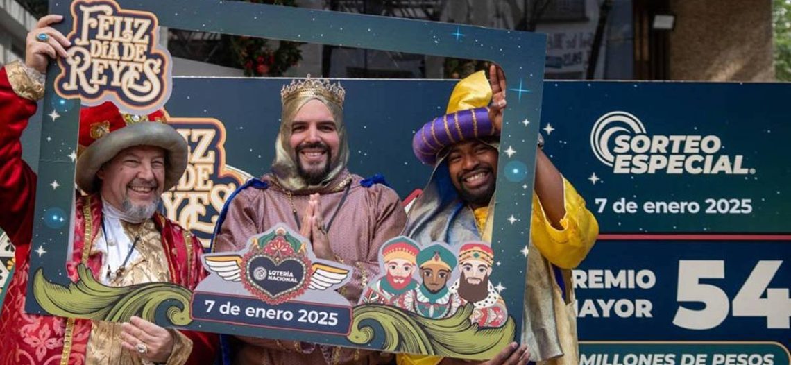 Lotería Nacional celebra el día de Los Reyes Magos con sorteo especial