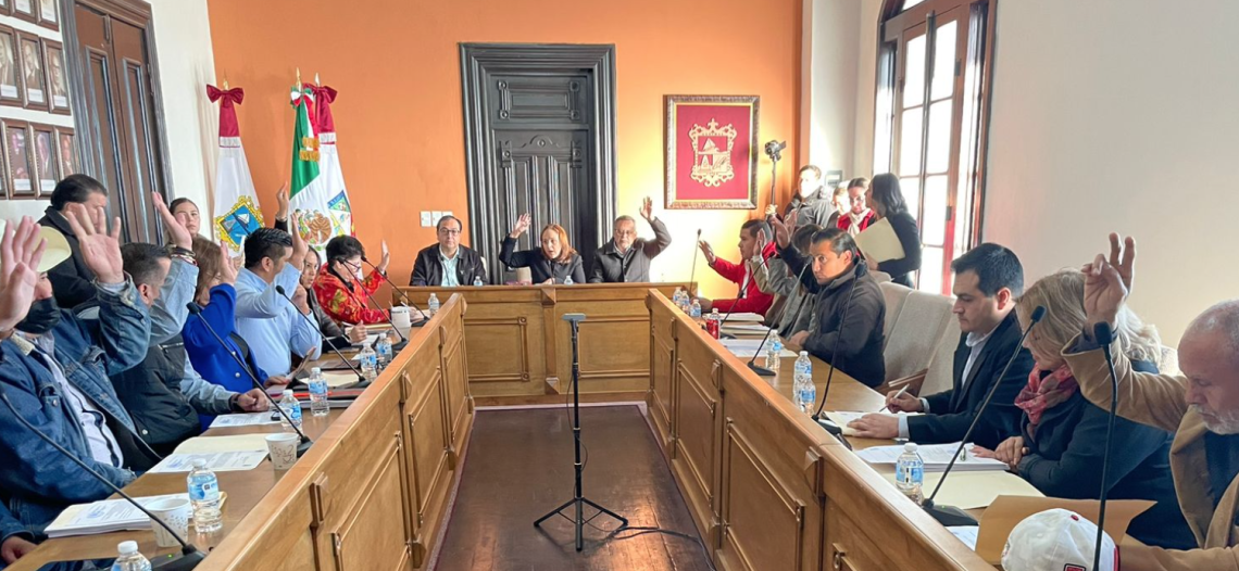 Aprueba Cabildo dictamen referente al Plan Municipal de Desarrollo 2025 -2027.