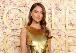 Eiza González orgullosa de representar a los latinos en los Golden Globes