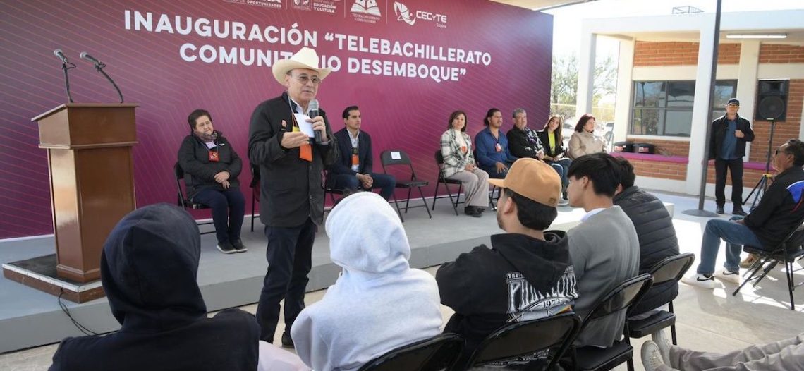 Gobernador Durazo garantiza educación para estudiantes Comca’ac
