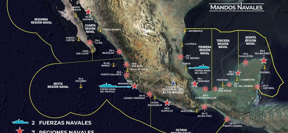 Ensenada ya está bajo jurisdicción de Guaymas, que se convirtió en 2ª. Región Naval