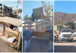 Mantiene Ayuntamiento de Guaymas y dependencias la Jornada de Descacharre en las colonias
