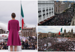 Asisten 350 mil al zócalo, informa el gobierno de la CDMX