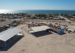 Construye Gobernador Durazo complejo educativo en Puerto Libertad