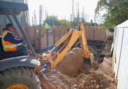 Gobernador Durazo avanza en construcción de albergue de Hospital General de Especialidades