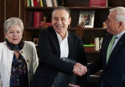 Gobernador Alfonso Durazo consolida alianza con NADBank