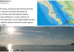 Sedena: avión de EEU sobrevoló aguas internacionales; imágenes locales sugieren lo contrario