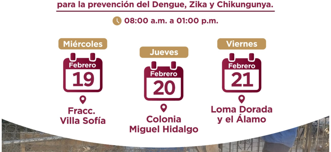 Promueve Ayuntamiento de Guaymas la Jornada de Descacharre del 19 al 21 de febrero