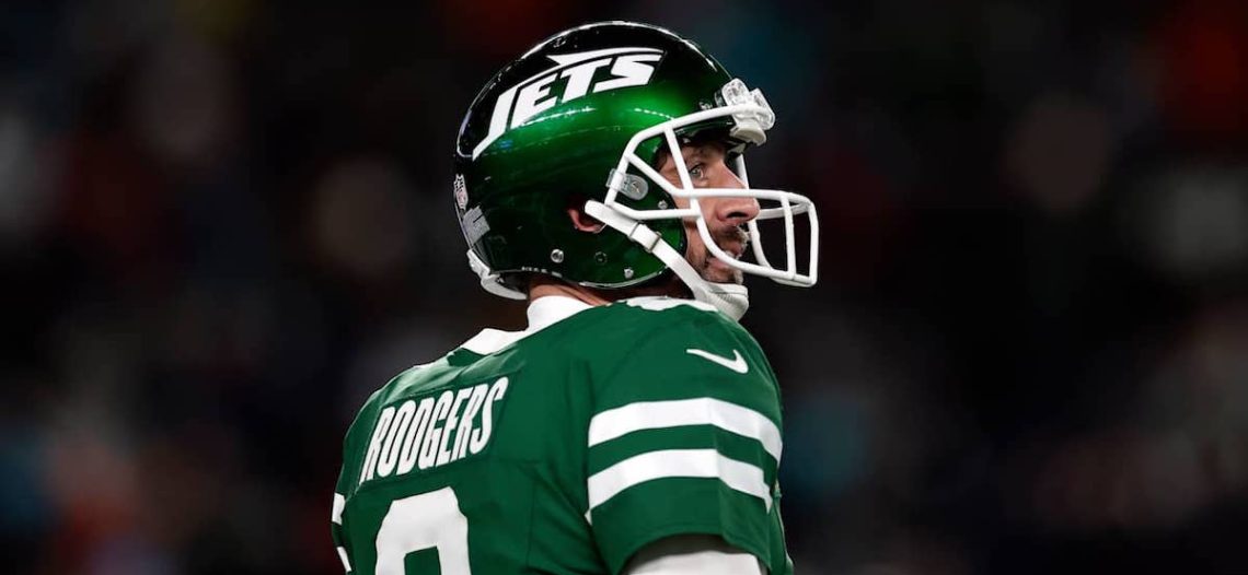 Aaron Rodgers rompe relación con los New York Jets como quarterback