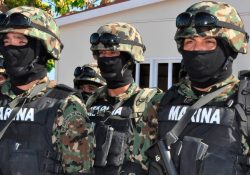 Marinos mexicanos viajan rumbo a entrenamiento con Comando Norte