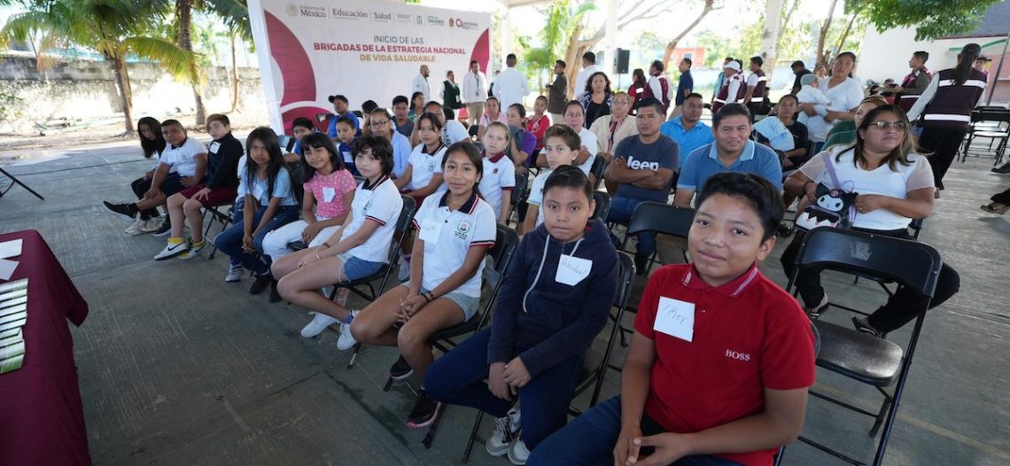 Inicia programa Estrategia Nacional Vida Saludable en escuelas primarias