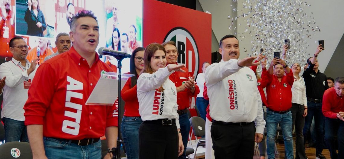 Protestan dirigentes del PRI Sonora