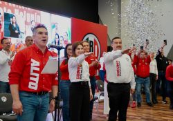 Protestan dirigentes del PRI Sonora