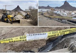 Ordenan demolición de barda en camino a Mirador de San Carlos por invasión de área municipal