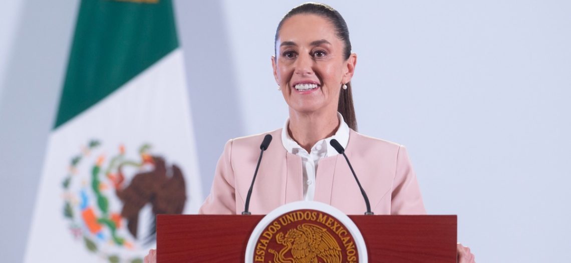 Claudia Sheinbaum envía dos iniciativas a la Cámara de Diputados