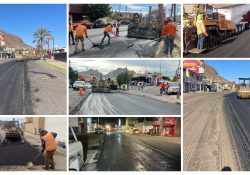 Avanza Ayuntamiento de Guaymas con programa de bacheo