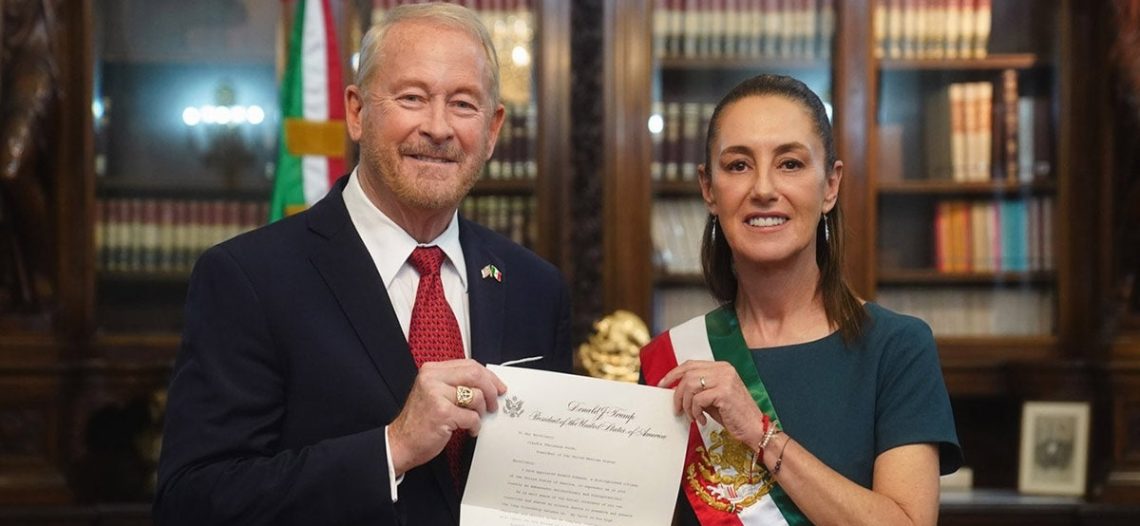 ‘Más que socios, somos vecinos y amigos’: Embajador de EU en México