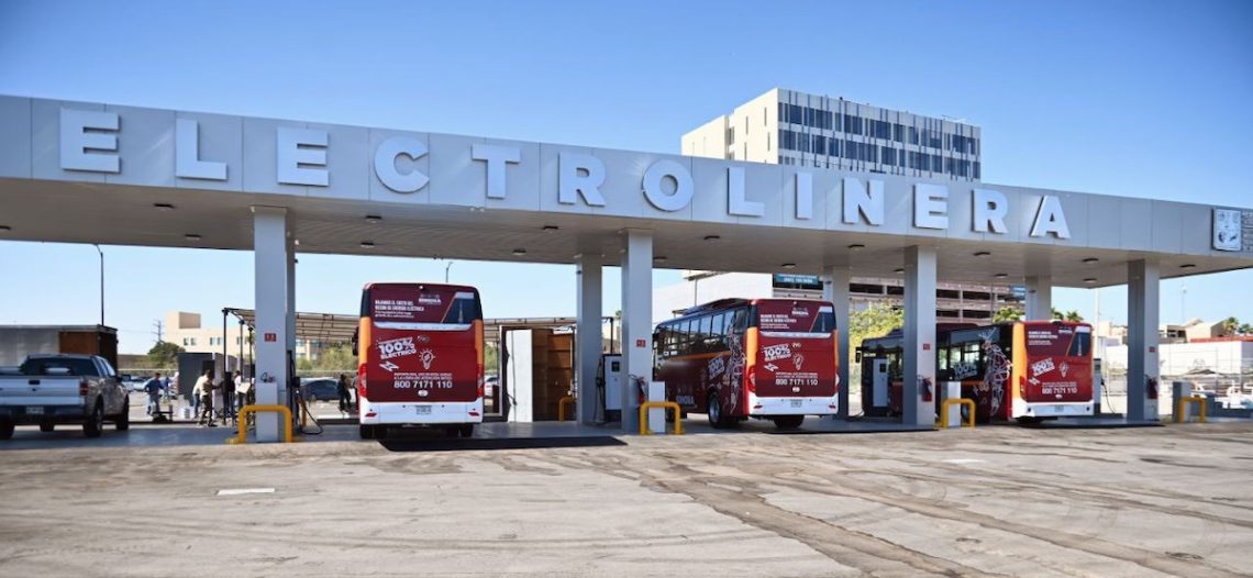 Gobernador Durazo inaugura la primera «electrolinera» pública en Sonora