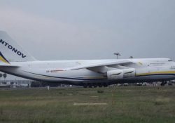 Aterrizó en Monterrey uno de los aviones de carga más grandes del mundo