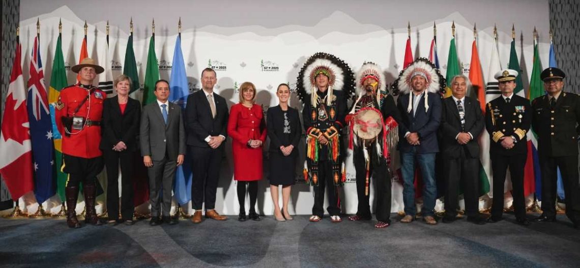 Claudia Sheinbaum propone en G7 Cumbre Mundial por el Bienestar Económico