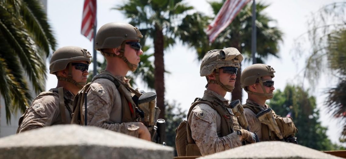 Pentágono ordena retiro de 700 Marines desplegados en Los Ángeles