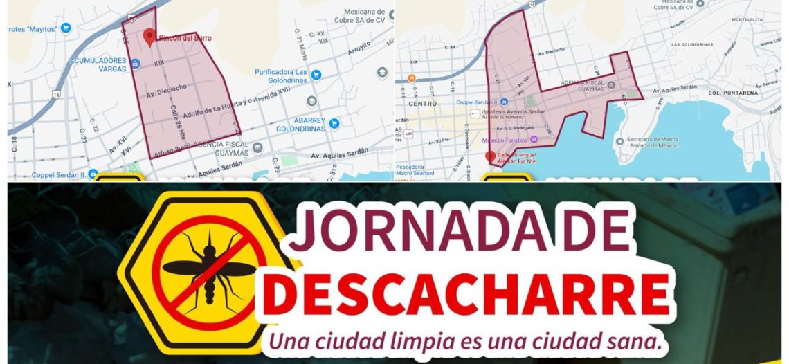 Tendrán colonias jornada de descacharre este jueves y viernes