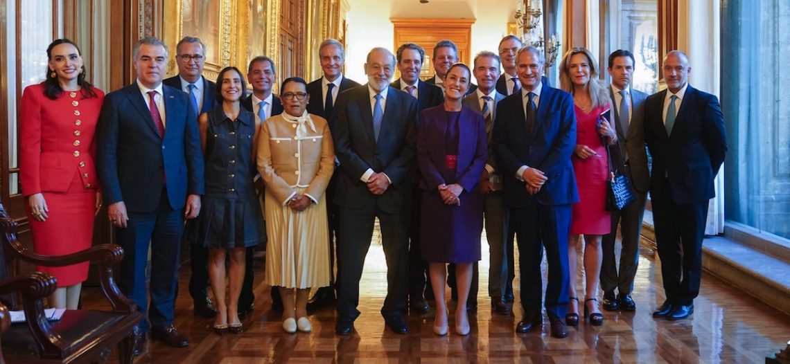 Sheinbaum se reúne con empresarios para hablar del ‘Plan México’