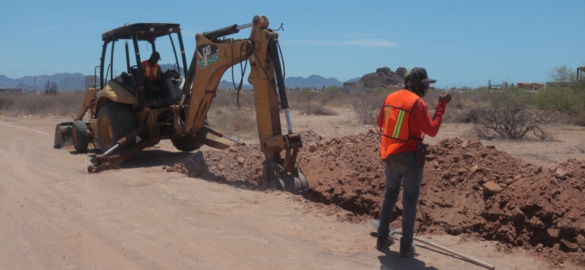 Arranca Ayuntamiento de Guaymas obra en sector Ranchitos San Carlos