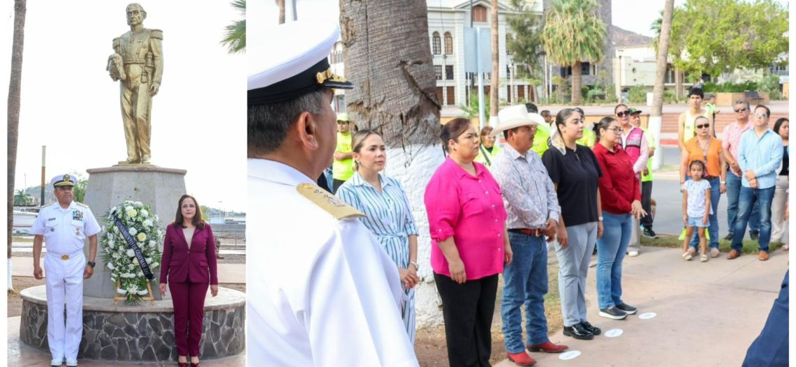Conmemora Ayuntamiento de Guaymas 145 aniversario luctuoso del general José María Yánez Carillo