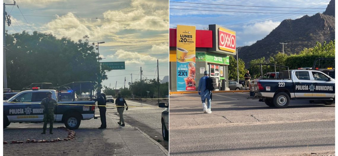 Ataque armado deja un hombre sin vida en Guaymas
