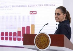 “Ni los aranceles pudieron con la economía mexicana”: Claudia Sheinbaum