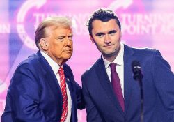 Trump culpa a la «izquierda radical» por asesinato de Charlie Kirk