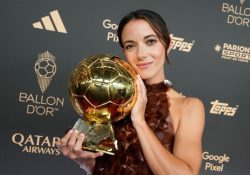 La española Aitana Bonmatí gana por tercera vez el Balón de Oro femenil