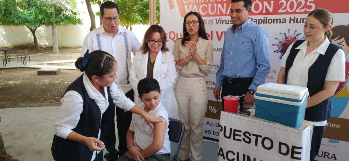 Arranca en Sonora vacunación contra el Virus del Papiloma Humano