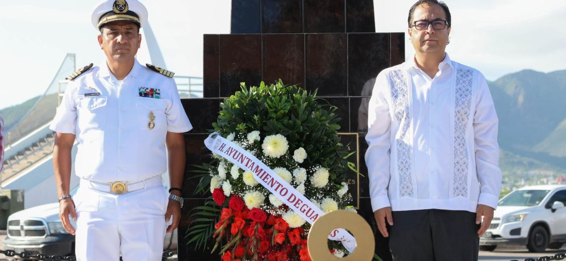 Conmemora Ayuntamiento de Guaymas el 178 aniversario de la Gesta Heroica de los Niños Héroes
