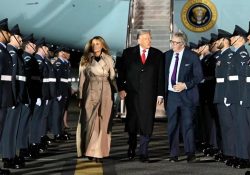 Trump llega a Reino Unido con agenda de comercio y conflictos internacionales