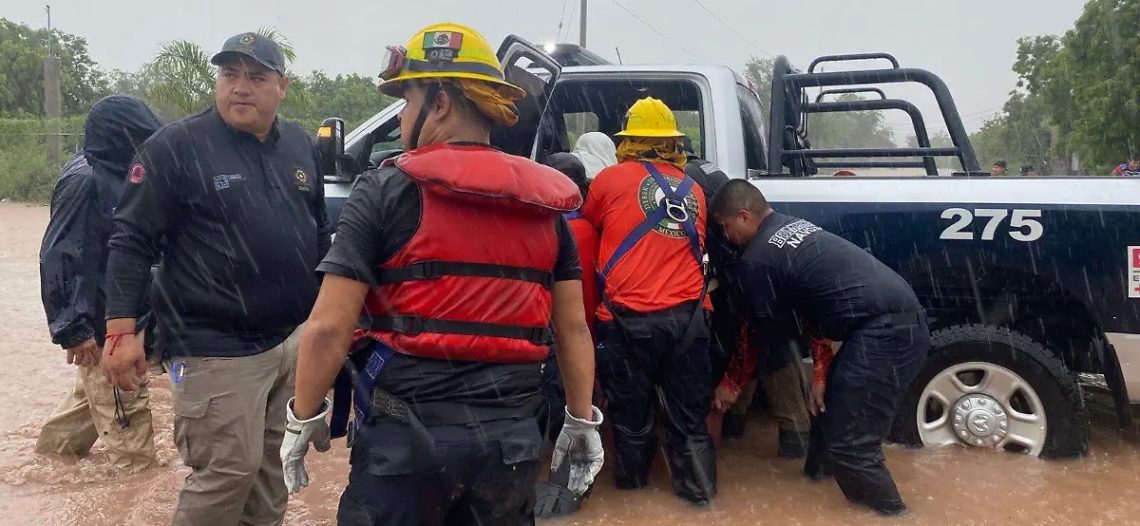 Gobernador Durazo declara saldo blanco tras paso de Lorena por Sonora