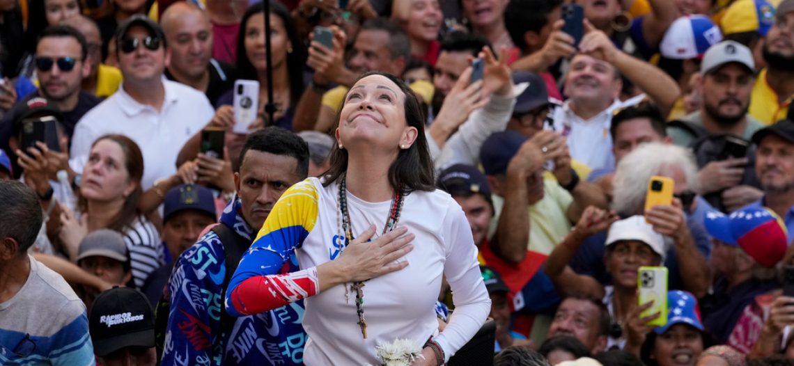 Otorgan el Premio Nobel de la Paz 2025 a María Corina Machado