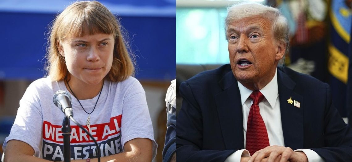 Trump arremete contra Greta Thunberg y la tilda de “alborotadora” y “muy loca”