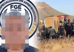 Fue detenido en Sinaloa, el conductor del autobús siniestrado de Tufesa