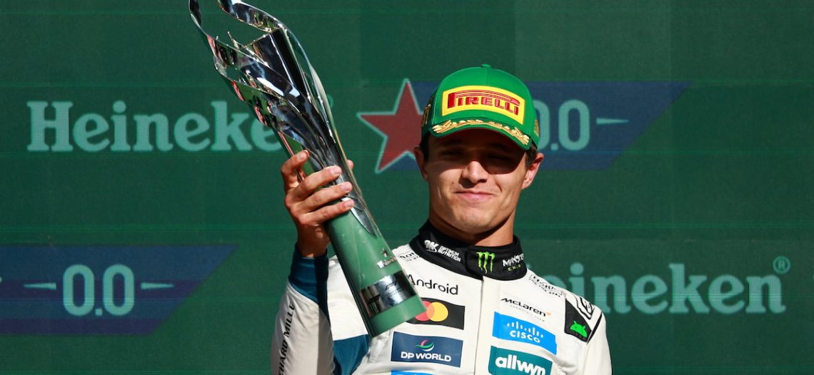 Lando Norris reina en GP de México 2025 y es nuevo líder mundial