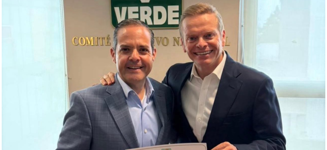“Maloro” Acosta en el PvEM; lo nombran coordinador Electoral